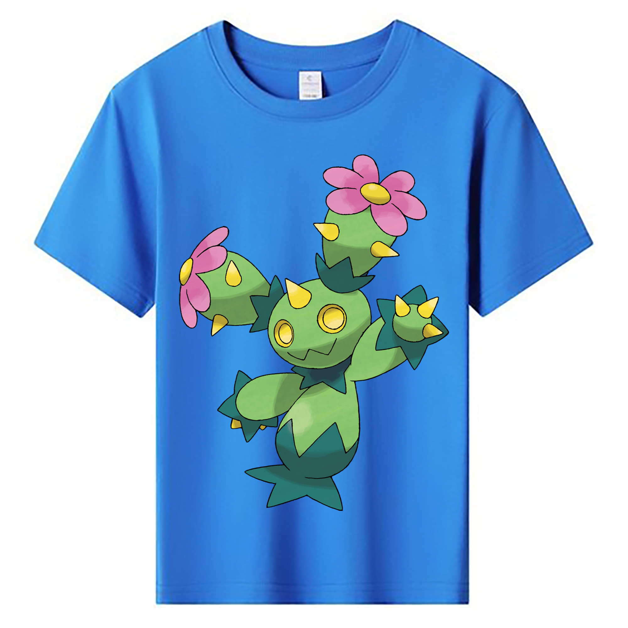 （画像用） ポケットモンスター Pokémon 綿100％キッズTシャツ（フロントプリント）